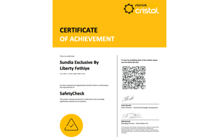 Safetycheck Certificate